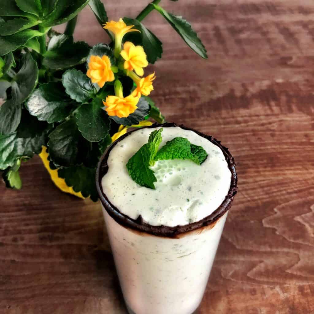 Chocolate Mint Smoothie