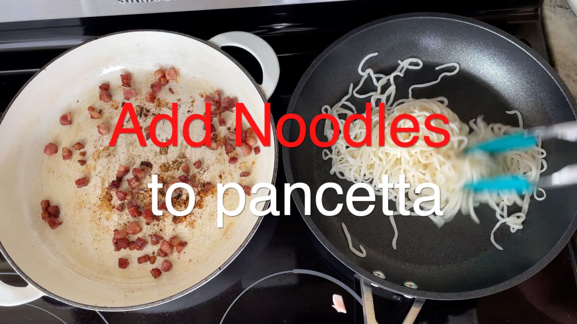 Keto Spaghetti Carbonara with Pancetta I Hacked Diabetes