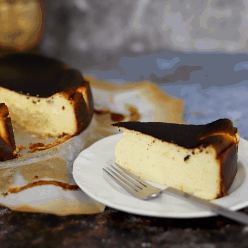 Keto Basque Burnt Cheesecake Dessert