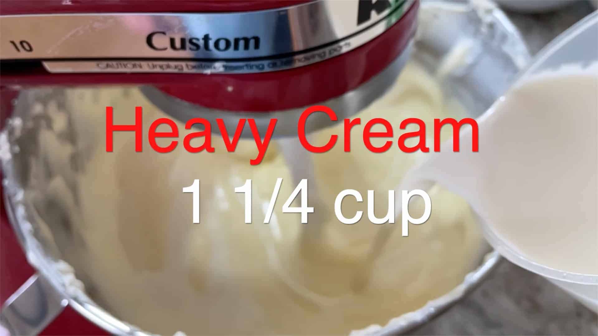 Adding Cream