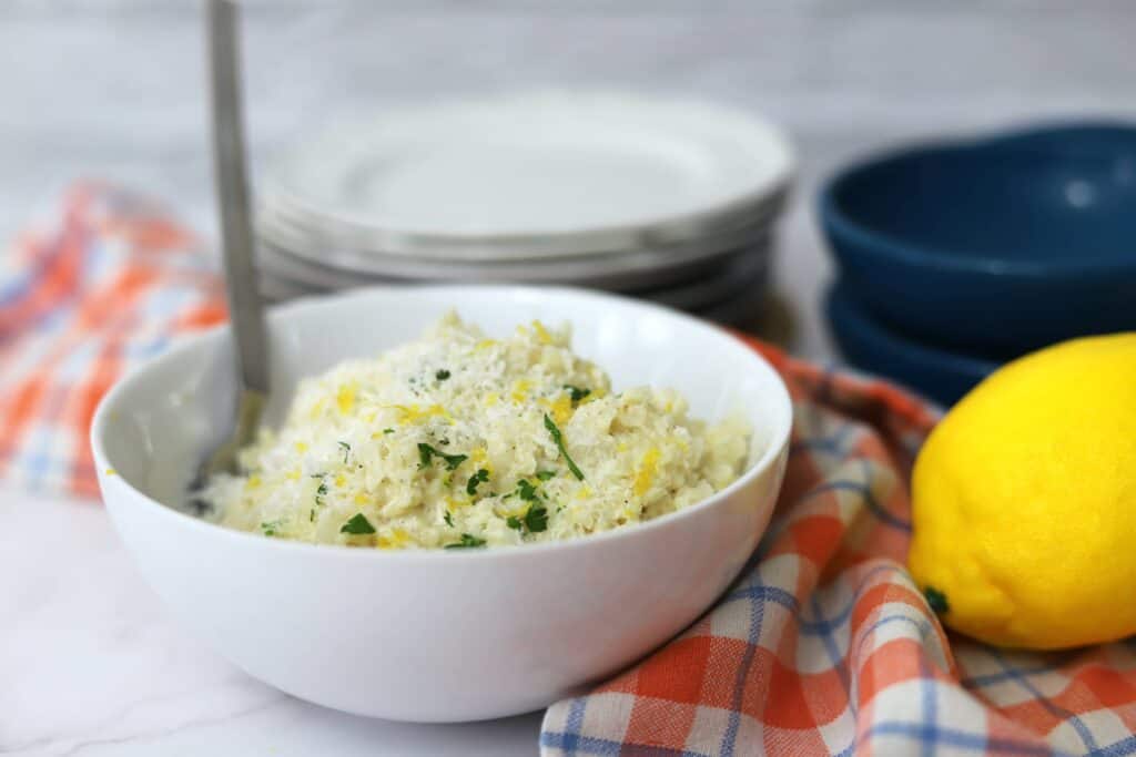 Keto Lemon Risotto