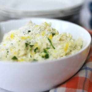 Keto Lemon Risotto