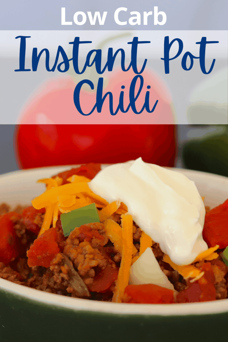 Low Carb Instant Pot Chili (No Beans) - I Hacked Diabetes