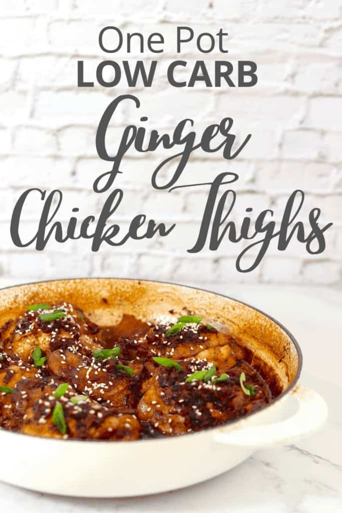 Ginger Braised Chicken Thighs