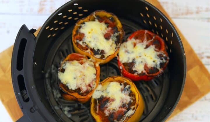 Air Fryer Low Carb Stuffed Peppers