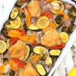 Low Carb Sheet Pan Chicken and Veggies