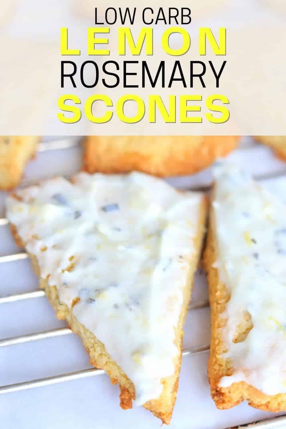 Low Carb Lemon Rosemary Scones I Hacked Diabetes 8129