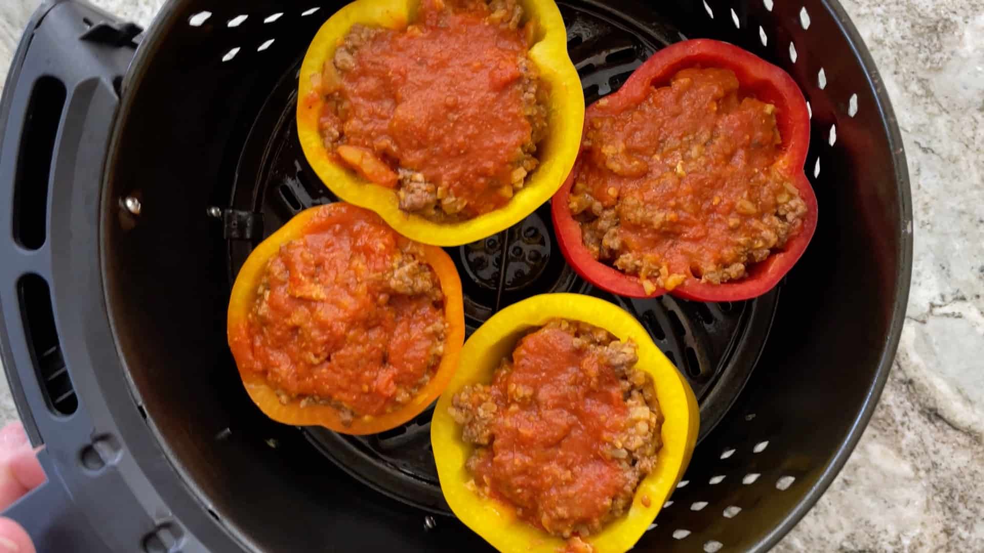 peppers in air fryer