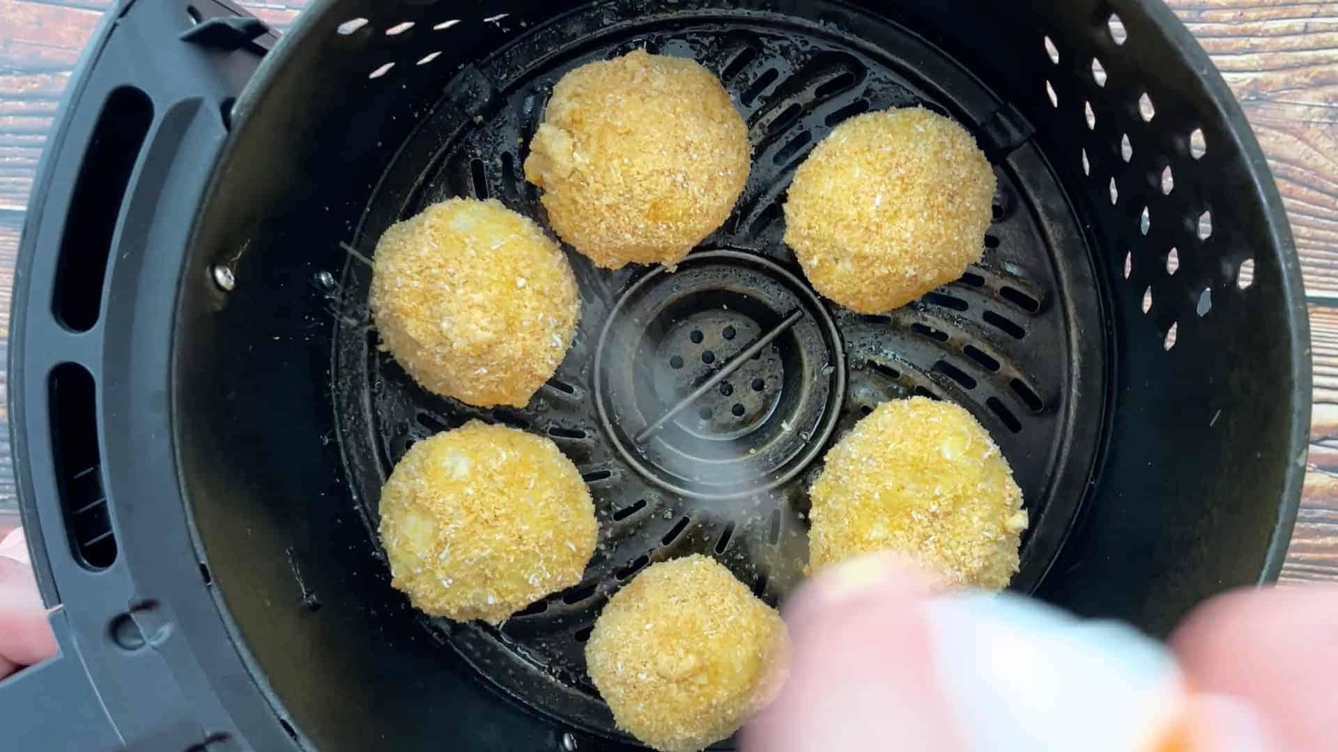 Low Carb Air Fryer Arancini Balls Appetizers I Hacked Diabetes