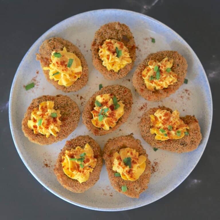 Keto Air Fryer Devilled Eggs I Hacked Diabetes Appetizers