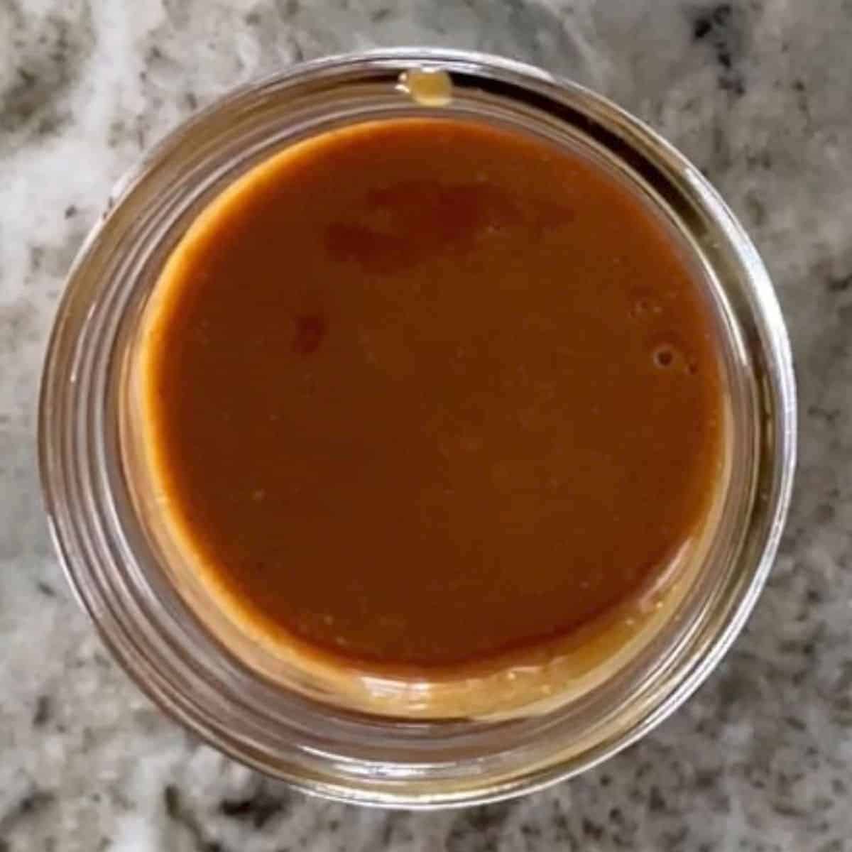 jar of low carb hoisin sauce
