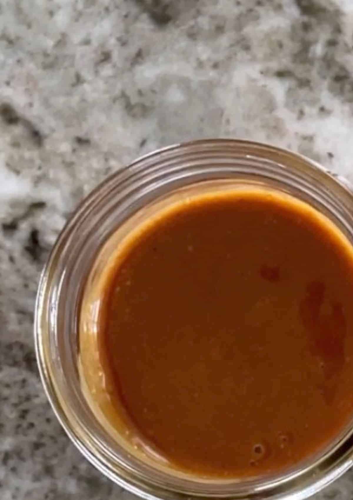 jar of low carb hoisin sauce