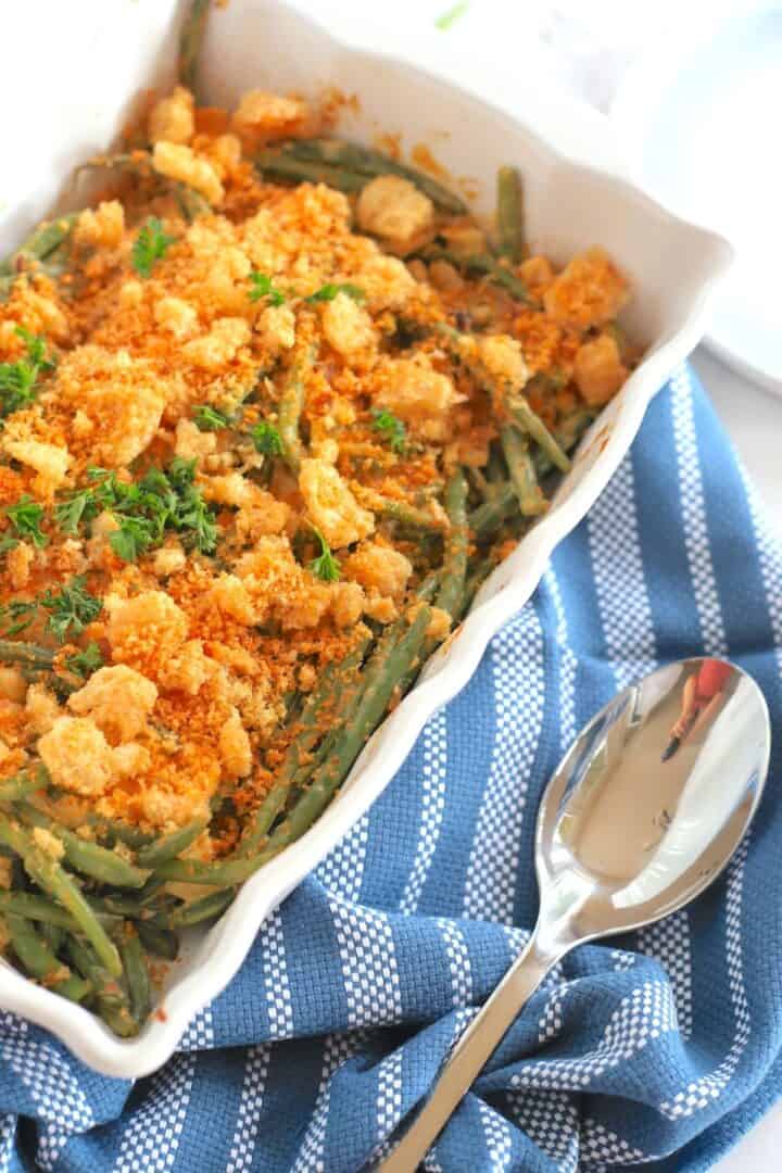 Low Carb Green Bean Casserole Recipe (Gluten Free) I Hacked Diabetes
