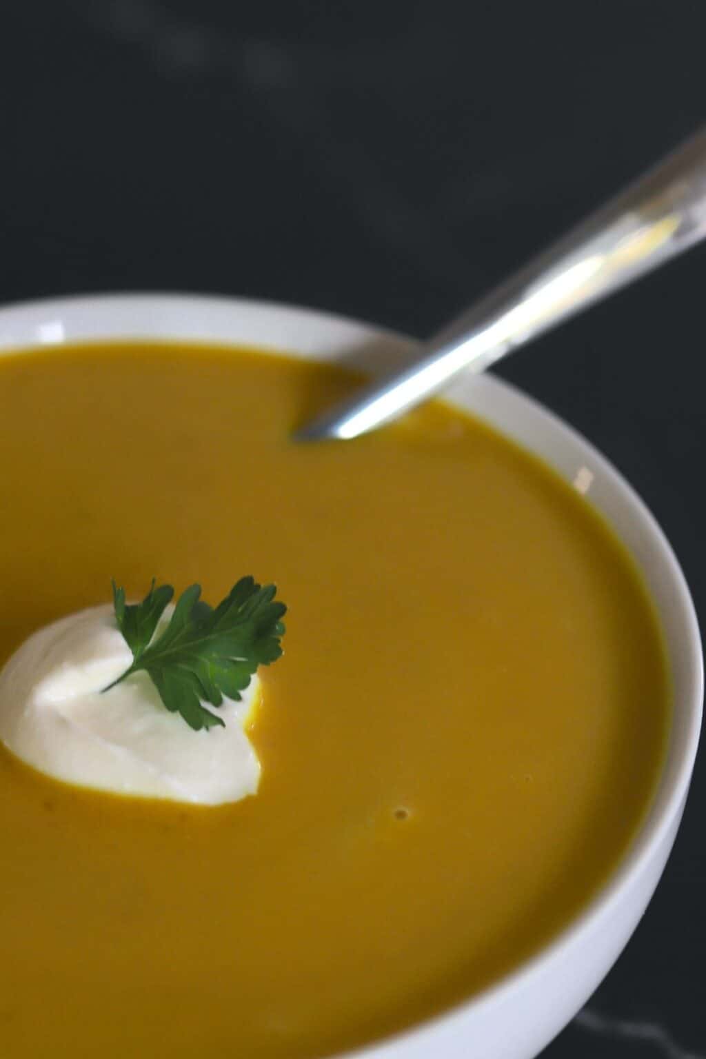 Low Carb Butternut Squash Soup