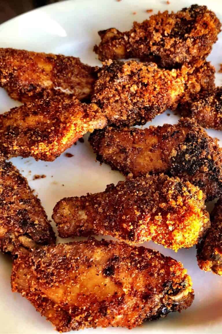 Pork Rind Crusted Chicken Wings I Hacked Diabetes Appetizers