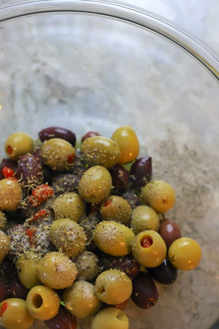 Citrus Marinated Olives and Feta I Hacked Diabetes