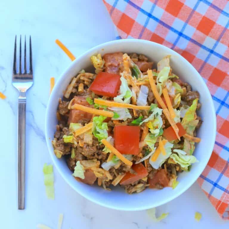 Leftover Keto Taco Salad I Hacked Diabetes