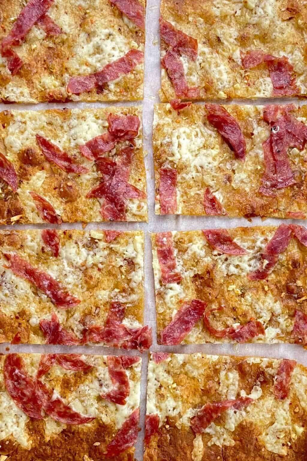 Thin Crust Low Carb Lavash Bread Pizza - I Hacked Diabetes