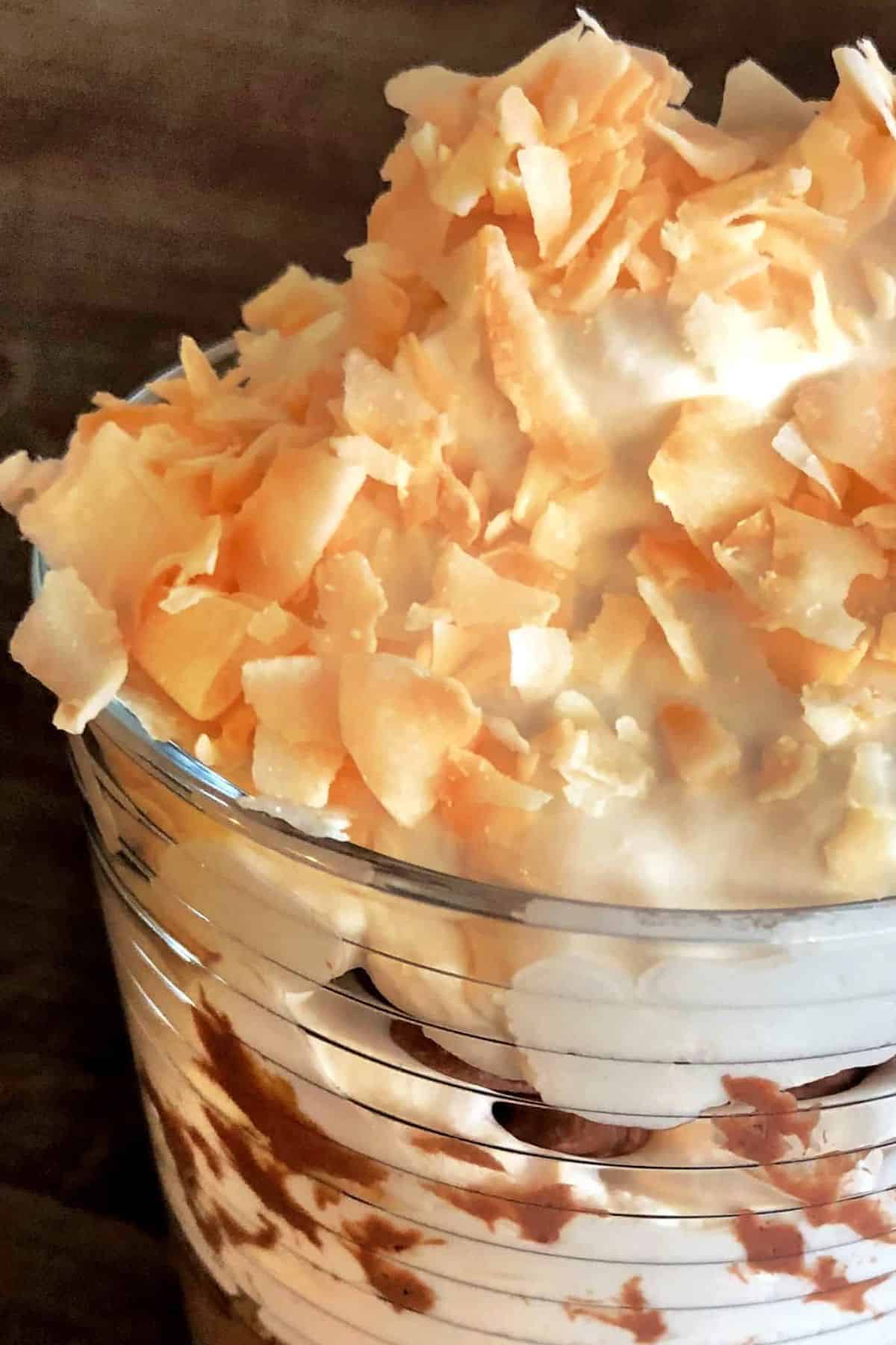 Toasted Coconut Cream Pudding