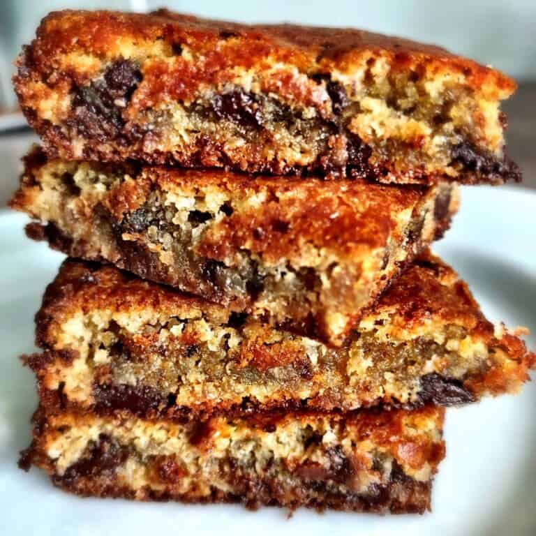Almond Flour Blondies I Hacked Diabetes Almond Flour Blondies