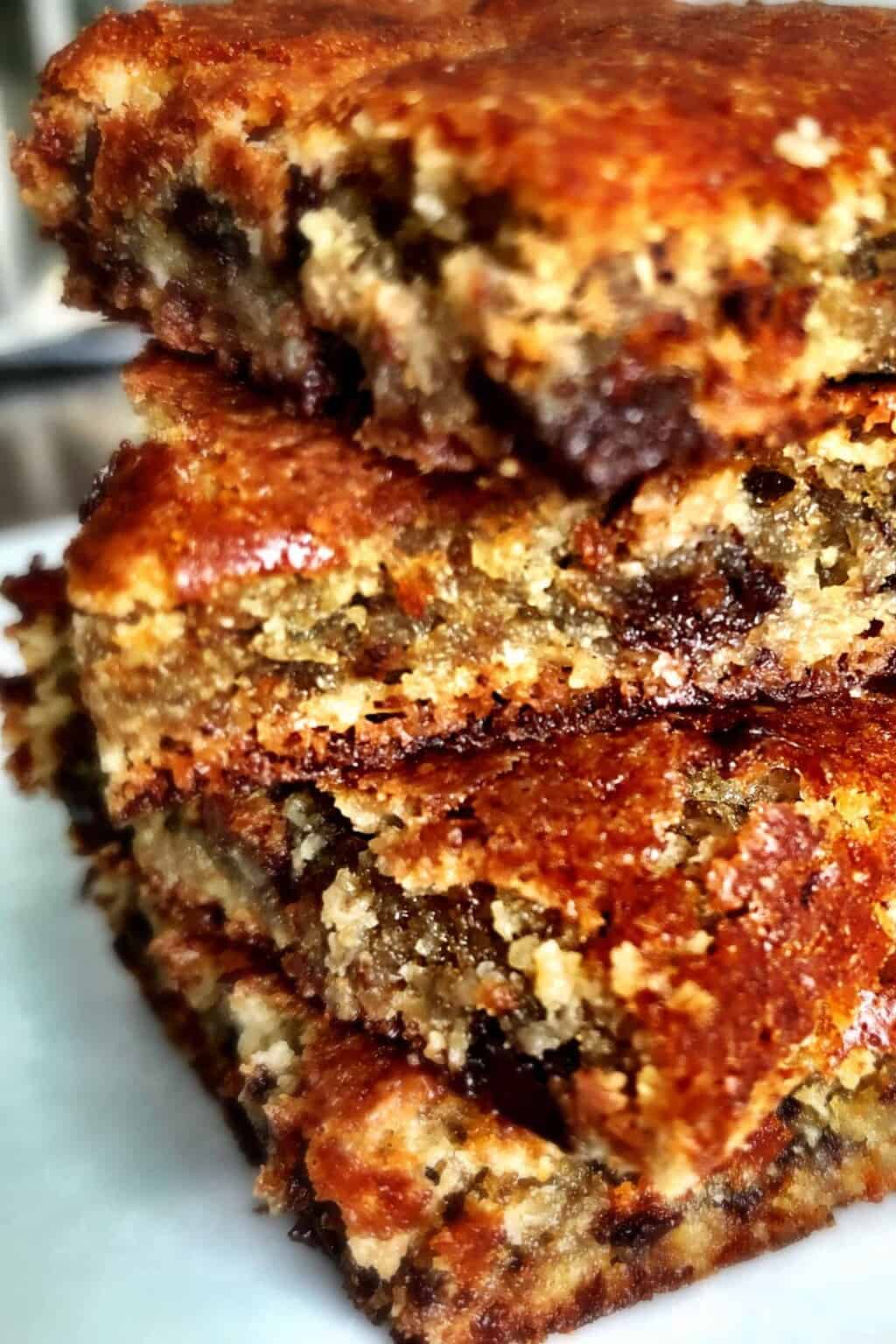 Almond Flour Blondies I Hacked Diabetes Almond Flour Blondies