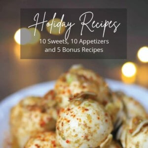 holiday recipes photo with marinated mozzarella balls