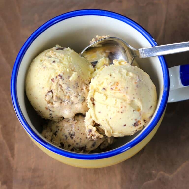 Sugar Free Butter Pecan Ice Cream (Ninja Creami)