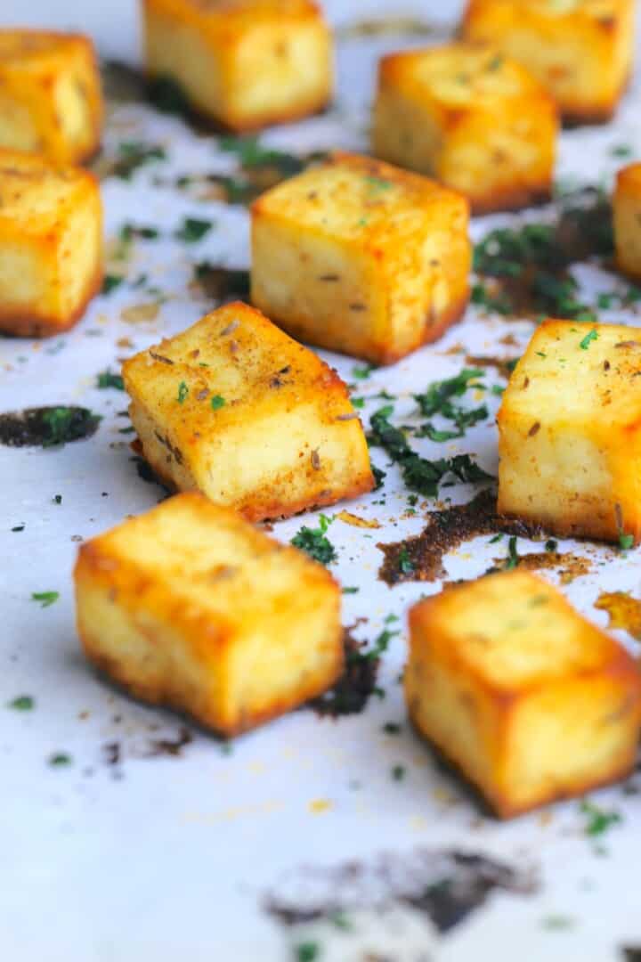 Roasted Paneer (Oven or Air Fryer) I Hacked Diabetes