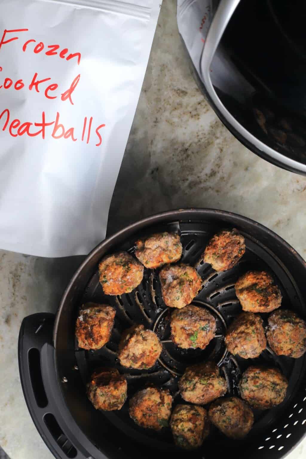 Easy Air Fryer Frozen Meatballs I Hacked Diabetes