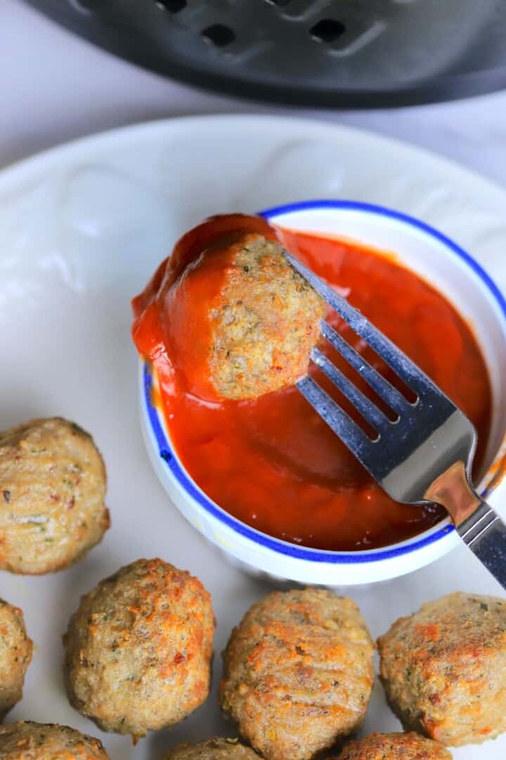 Easy Air Fryer Frozen Meatballs I Hacked Diabetes