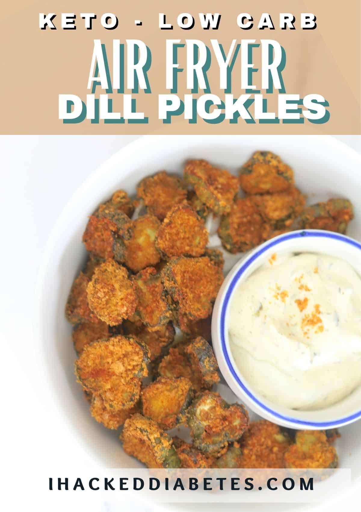 Low Carb Air Fryer Pickles I Hacked Diabetes Appetizers