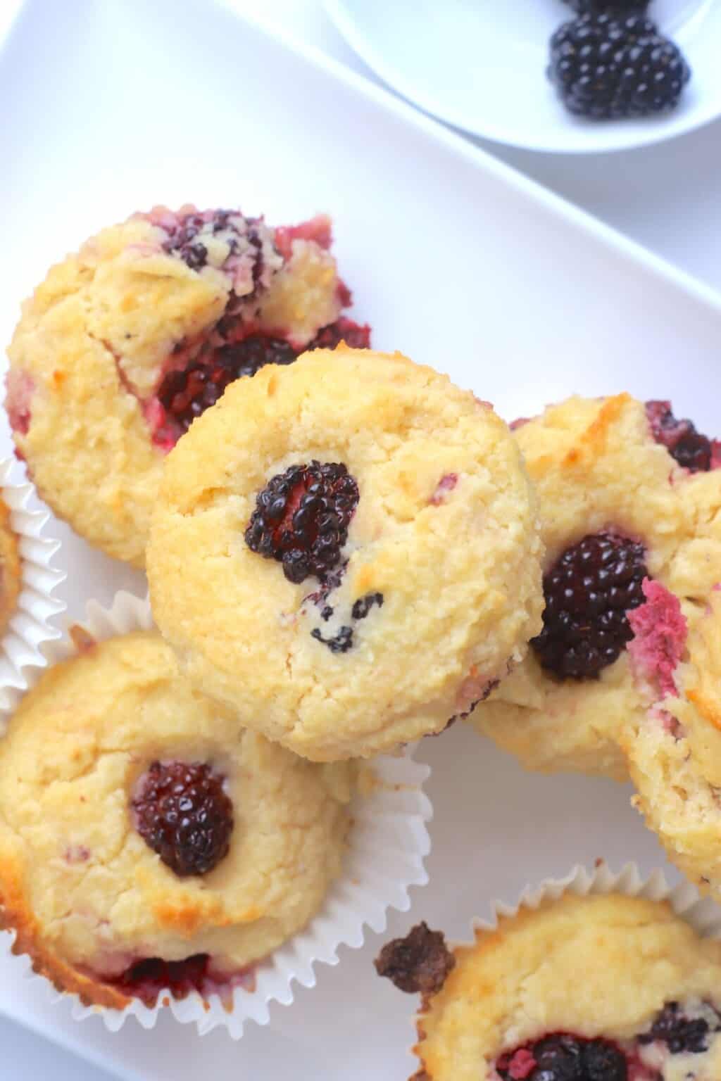 GlutenFree Blackberry Muffins I Hacked Diabetes