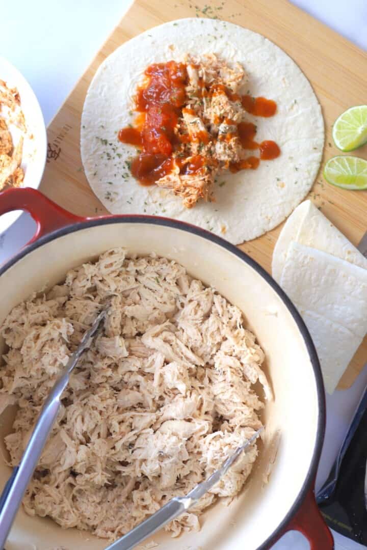 Pulled Chicken Dutch Oven I Hacked Diabetes