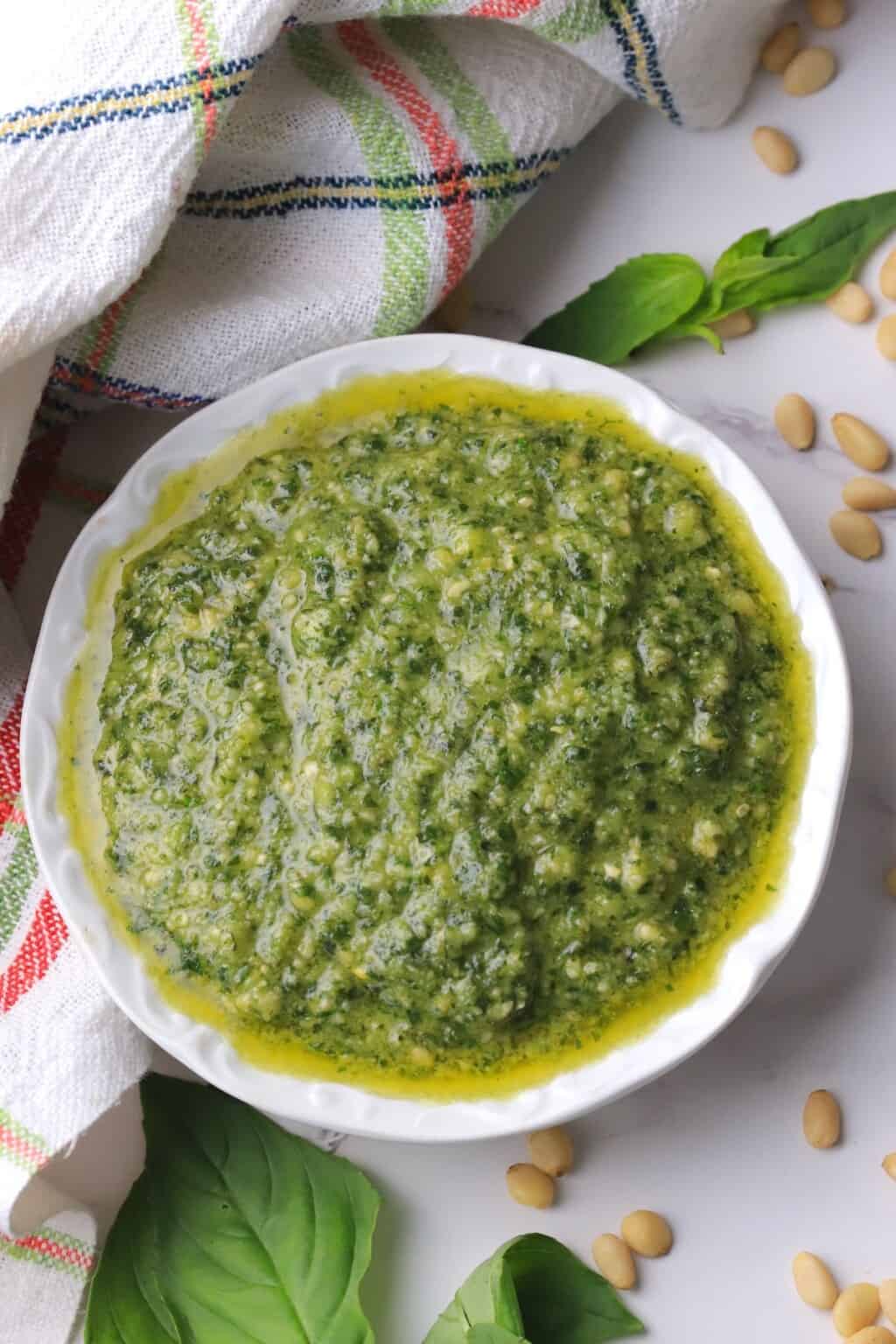 Pesto Di Basilico Ricetta (Basil Pesto) I Hacked Diabetes