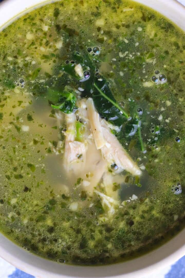 Chicken Soup for Diabetics (Chicken Pesto Soup) - I Hacked Diabetes