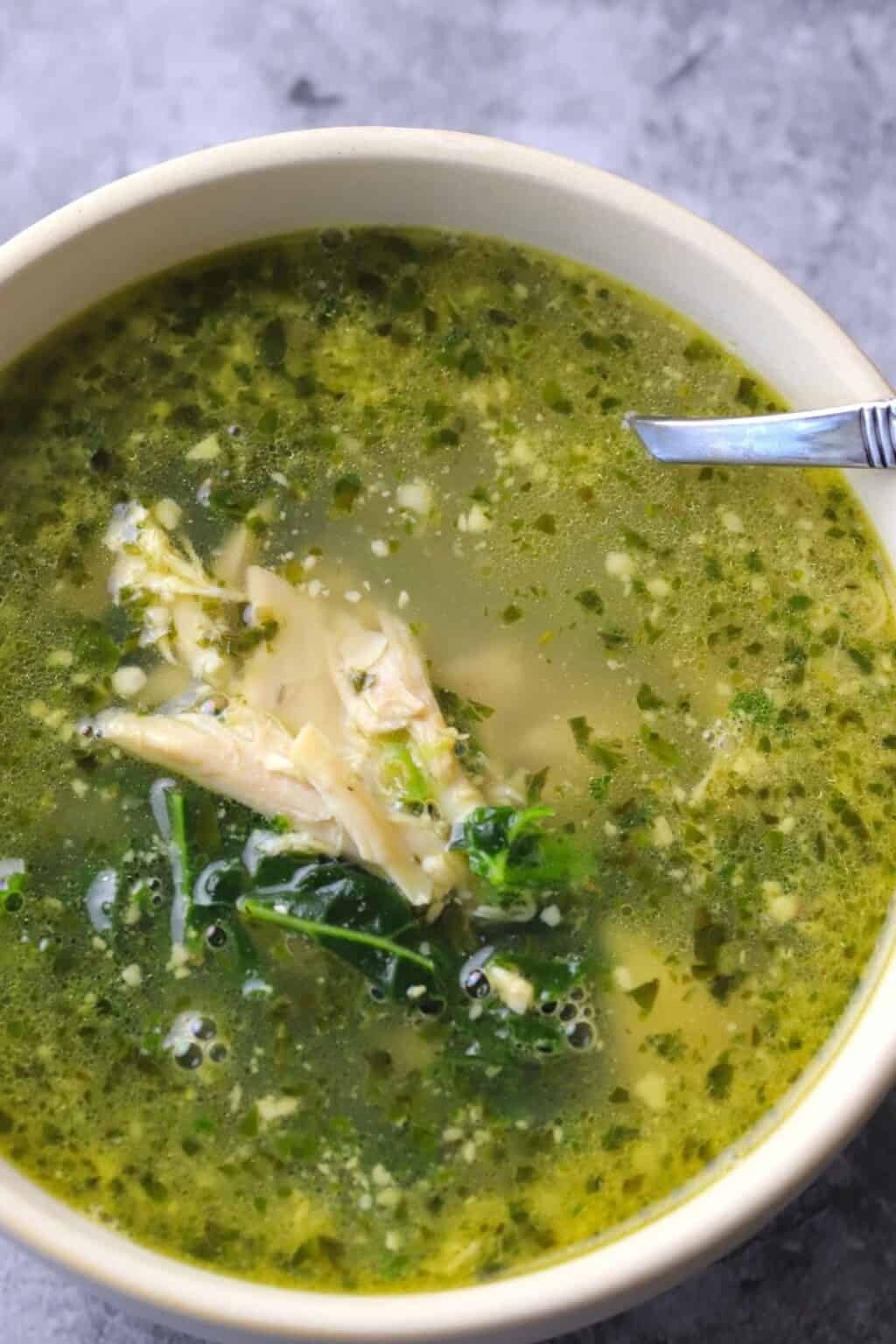 Chicken Soup for Diabetics (Chicken Pesto Soup) I Hacked Diabetes