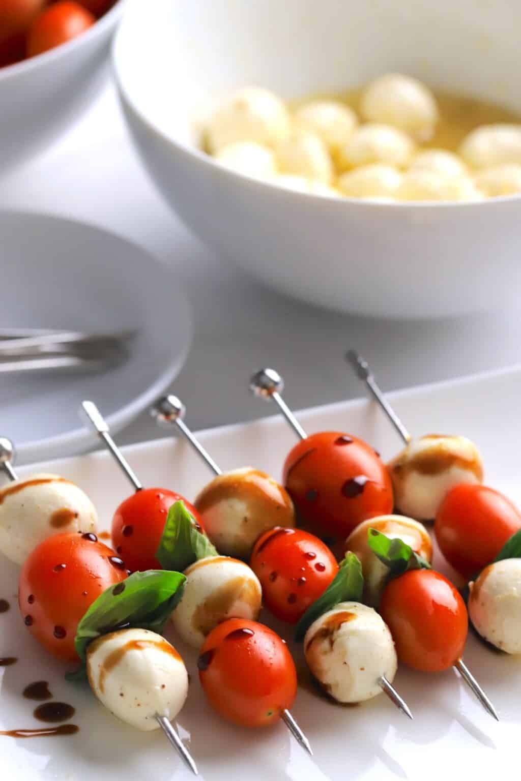 Low Carb Caprese Bites - I Hacked Diabetes