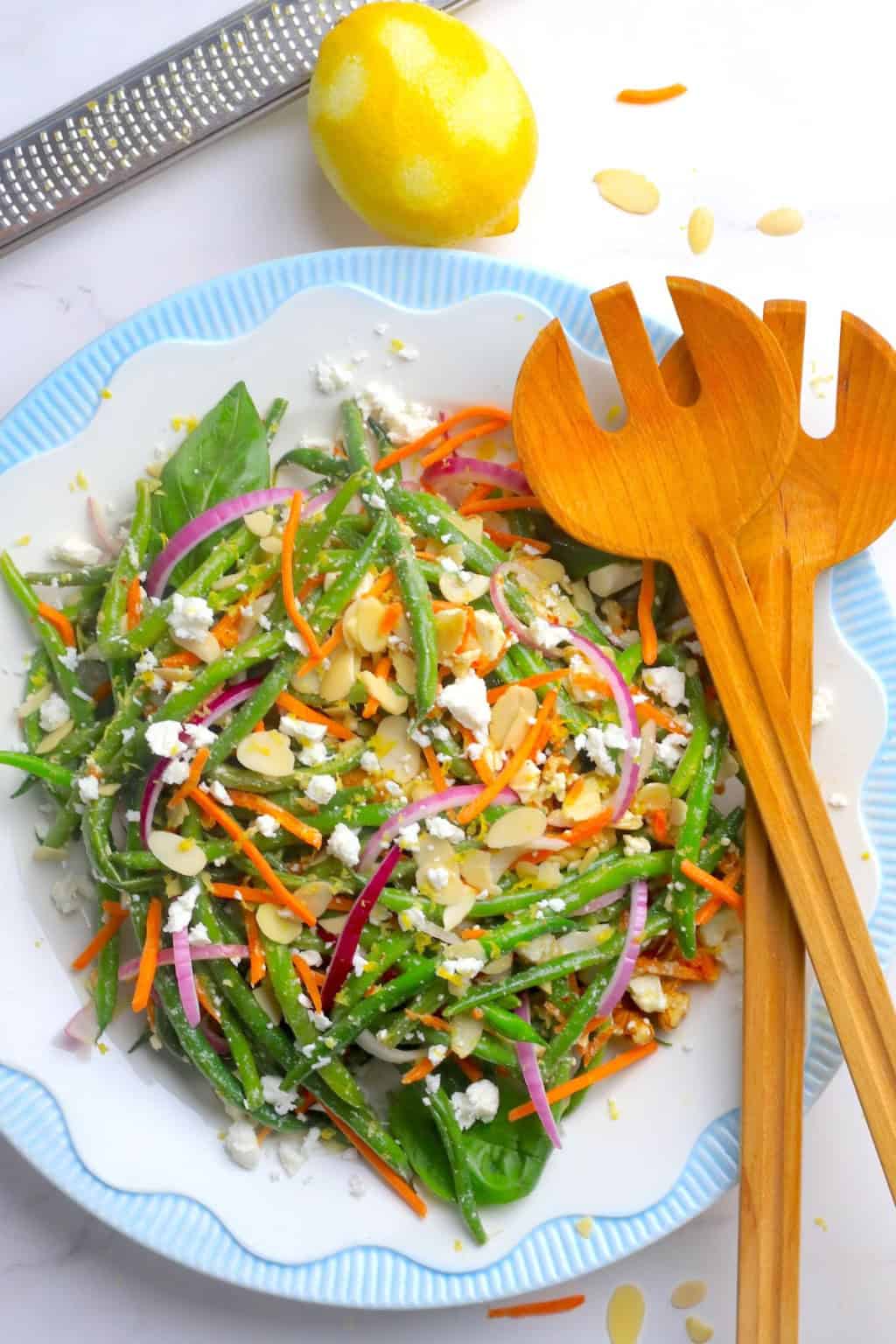 Low Carb Green Bean Salad with Feta I Hacked Diabetes