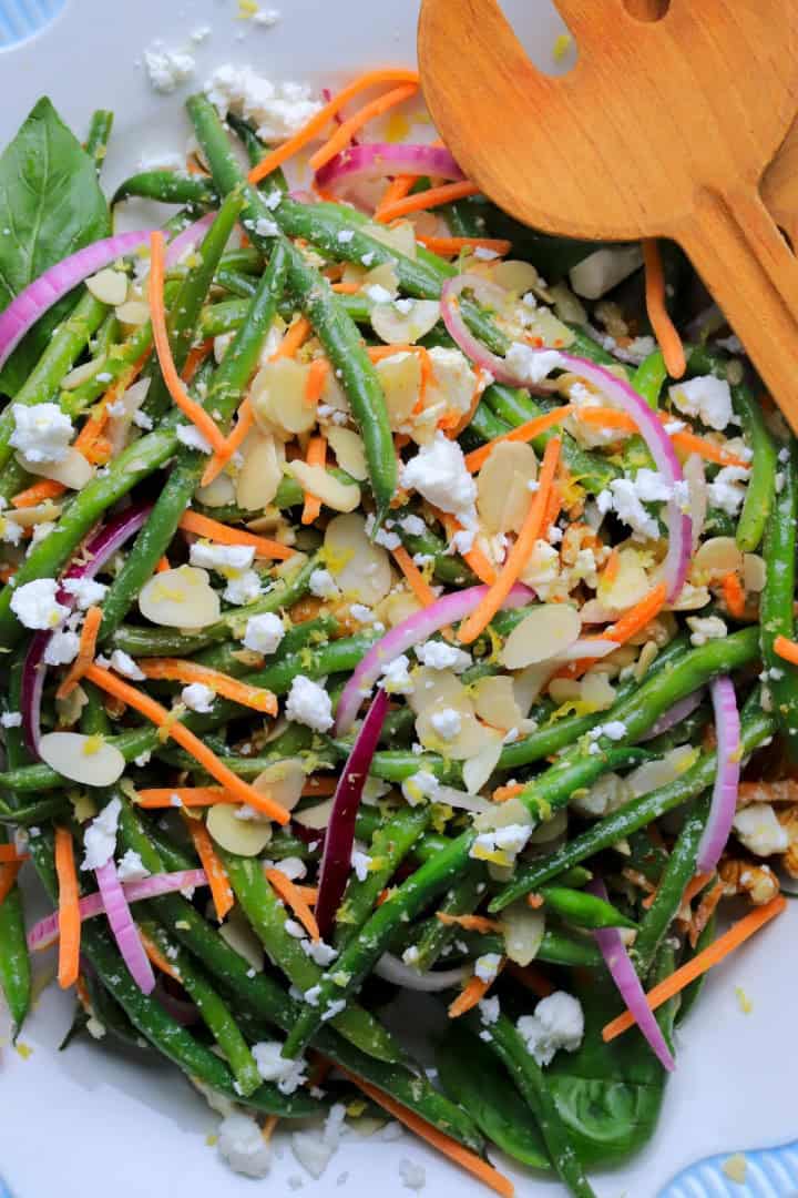 Low Carb Green Bean Salad with Feta I Hacked Diabetes