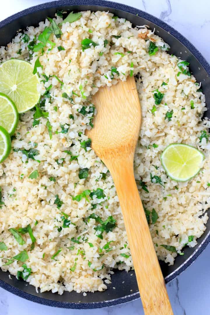 Cilantro Lime Cauliflower Rice Recipe I Hacked Diabetes