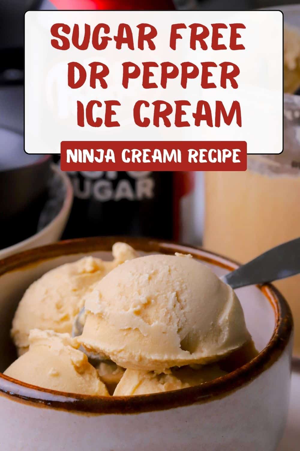 Sugar Free Dr Pepper Ice Cream (Ninja Creami) - I Hacked Diabetes