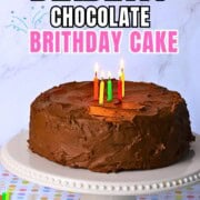 Diabetic chocolate birthday cake pinterst image.
